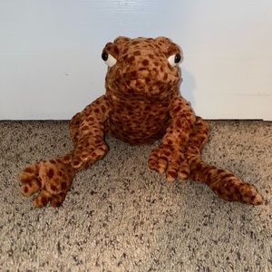 Jellycat Toby toad retired rare